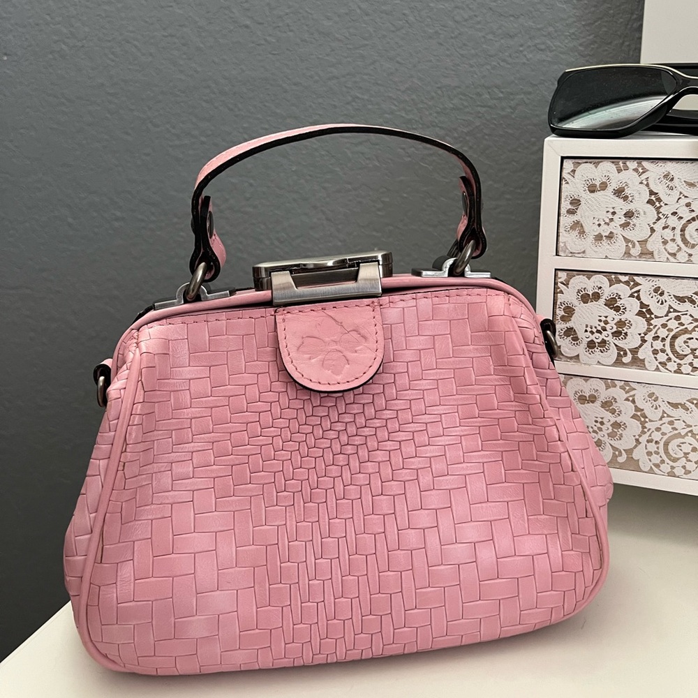 Light Pink Leather Purse
